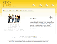 Tablet Screenshot of devonreview.com